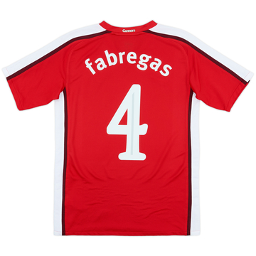 2008-10 Arsenal Home Shirt Fabregas #4 - 9/10 - (XL.Boys)
