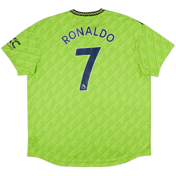 2022-23 Manchester United Authentic Third Shirt Ronaldo #7 - 8/10 - (XXL)