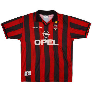 1997-98 AC Milan Home Shirt - 5/10 - (XL)