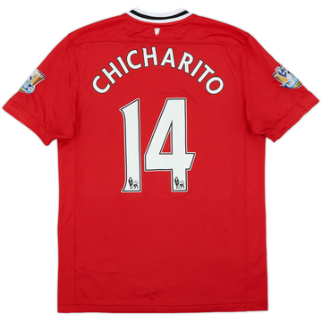 2011-12 Manchester United Home Shirt Chicharito #14 - 5/10 - (M)