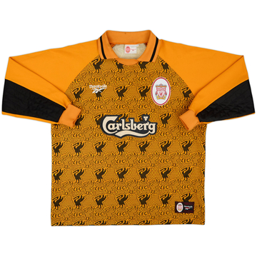 1996-97 Liverpool GK Shirt - 7/10 - (L)