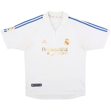 2001 Real Madrid Home Shirt - 4/10 - (M)