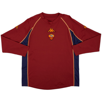 2002-03 Roma Kappa Training L/S Shirt - 5/10 - (XL)