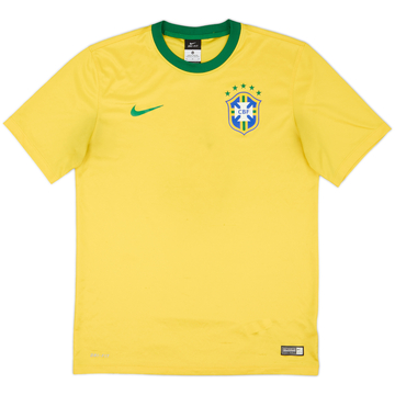 2014-15 Brazil Basic Home Shirt - 7/10 - (M)