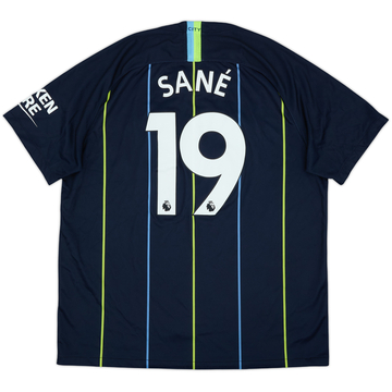 2018-19 Manchester City Away Shirt Sane #19 - 8/10 - (XL)