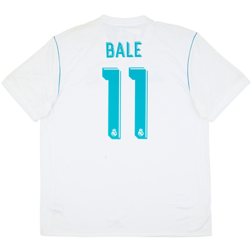 2017-18 Real Madrid Home Shirt Bale #11 (XL)