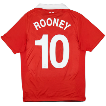2010-11 Manchester United Home Shirt Rooney #10 - 5/10 - (S)