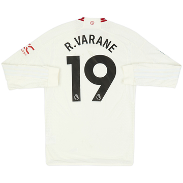 2023-24 Manchester United Authentic Third L/S Shirt R.Varane #19 (M)