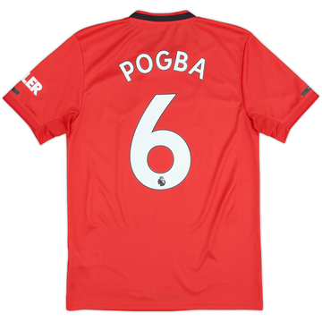 2019-20 Manchester United Home Shirt Pogba #6 - 9/10 - (S)