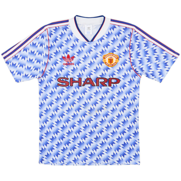 1990-92 Manchester United Away Shirt - 7/10 - (S)
