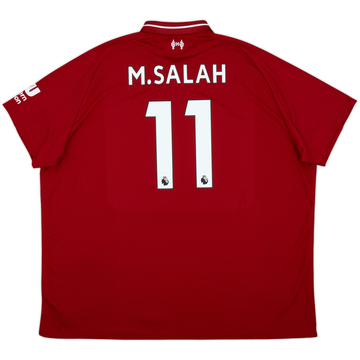 2018-19 Liverpool Camiseta Local M.Salah #11 - 7/10 - (3XL)