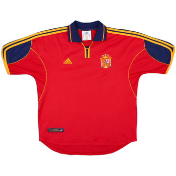 1999-02 Spain Home Shirt #10 - 4/10 - (L)