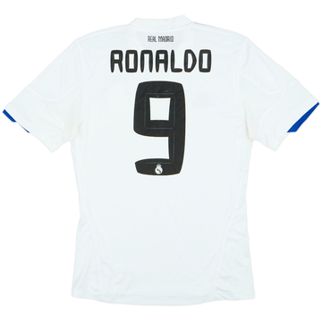 2010-11 Real Madrid Home Shirt Ronaldo #9 - 6/10 - (S)