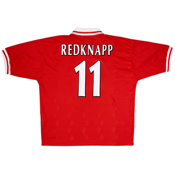 1996-98 Liverpool Home Shirt Redknapp #11 - 8/10 - (XXL)