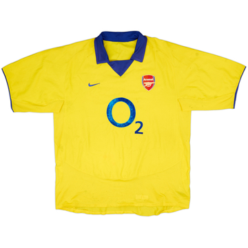 2003-05 Arsenal Camiseta Visitante - 5/10 - (L)