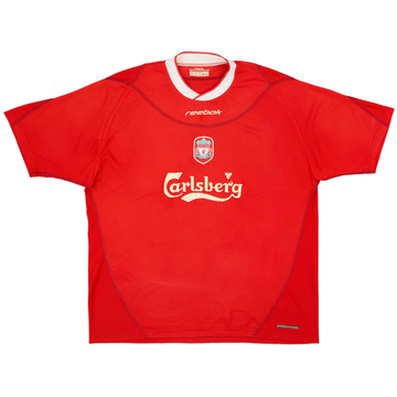 2002-04 Liverpool Home Shirt - 4/10 - (XL)