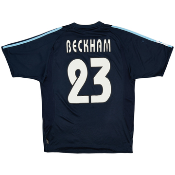 2003-04 Real Madrid Away Shirt Beckham #23 - 4/10 - (M)