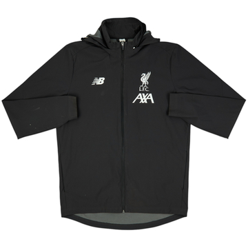 2019-20 Liverpool New Balance Hooded Rain Jacket - 7/10 - (L)
