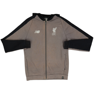 2018-19 Liverpool New Balance Hooded Track Jacket - 5/10 - (S)