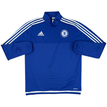 2015-16 Chelsea adidas 1/4 Zip Drill Top - 10/10 - (M)