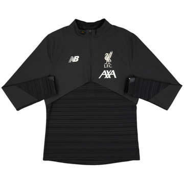 2019-20 Liverpool New Balance 1/4 Zip Drill Top - 7/10 - (M)