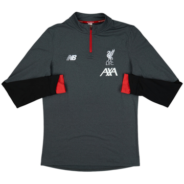 2019-20 Liverpool New Balance 1/4 Zip Drill Top - 7/10 - (L)