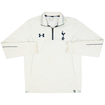 2014-15 Tottenham Under Armour 1/4 Zip Drill Top - 5/10 - (L)