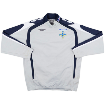 2007-09 Northern Ireland Umbro 1/4 Zip Sweat Top - 8/10 - (L)