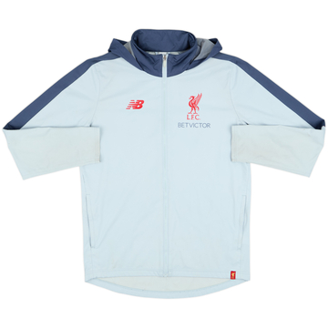 2019-20 Liverpool New Balance Hooded Track Jacket - 5/10 - (M)