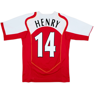 2004-05 Arsenal Home Shirt Henry #14 - 8/10 - (S)