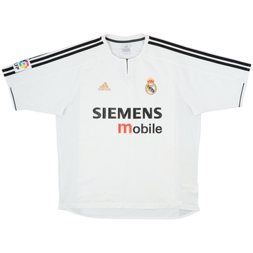 2003-04 Real Madrid Home Shirt - 5/10 - (L)