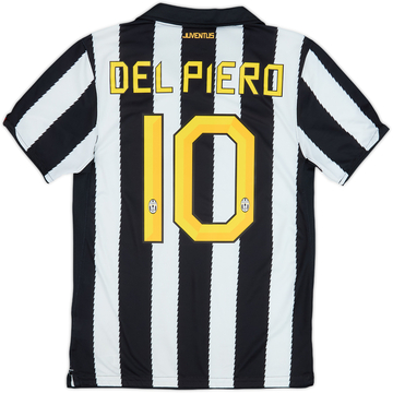 2010-11 Juventus Home Shirt Del Piero #10 - 6/10 - (S)