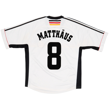 1998-00 Germany Home/Training Shirt Matthaus #8 - 6/10 - (M)