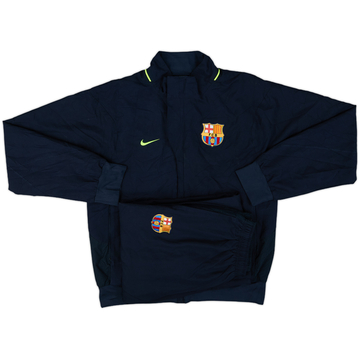 2007-08 Barcelona Nike Tracksuit - 9/10 - (S)