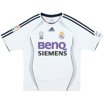 2006-07 Real Madrid Home Shirt - 6/10 - (L.Boys)