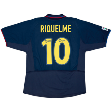 2002-03 Barcelona Away Shirt Riquelme #10 - 8/10 - (L)