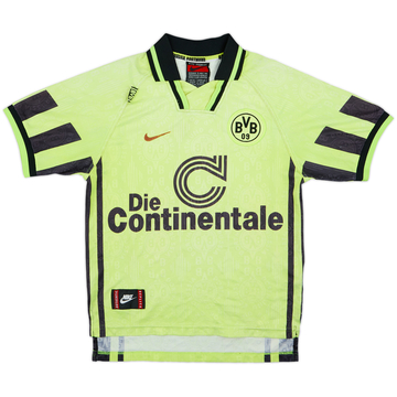 1996-97 Borussia Dortmund Home Shirt - 4/10 - (XS)