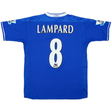 2003-05 Chelsea Home Shirt Lampard #8 - 7/10 - (L.Boys)