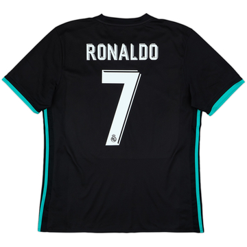 2017-18 Real Madrid Camiseta de visitante Ronaldo #7 - 9/10 - (L)
