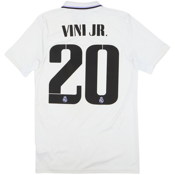 2022-23 Real Madrid Home Shirt Vini Jr #20 - 7/10 - (S)