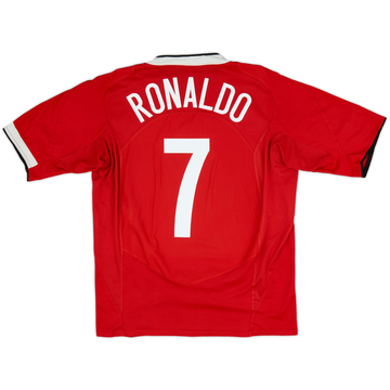 2004-06 Manchester United Home Shirt Ronaldo #7 - 6/10 - (L)