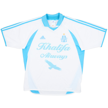 2001-02 Olympique Marseille Home Shirt - 10/10 - (L)