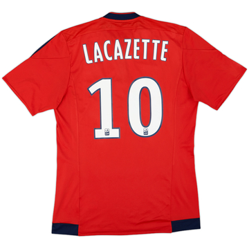 2015-16 Lyon Away Shirt Lacazette #9 - 7/10 - (M)