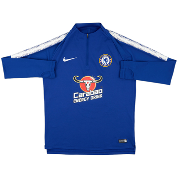 2018-19 Chelsea Nike 1/4 Zip Drill Top - 4/10 - (M)