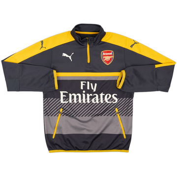 2016-17 Arsenal Puma 1/4 Zip Drill Top - 5/10 - (S)