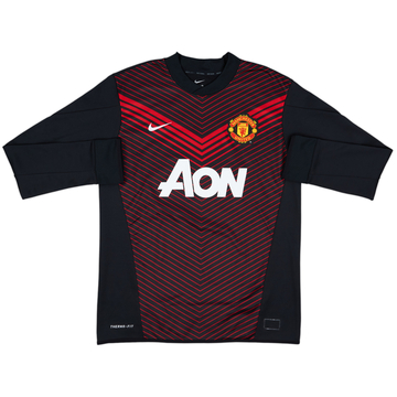 2014-15 Manchester United Nike Sweat Top - 8/10 - (L)