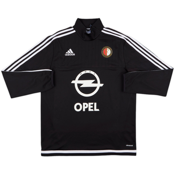 2015-16 Feyenoord adidas 1/4 Zip Drill Top - 8/10 - (L)