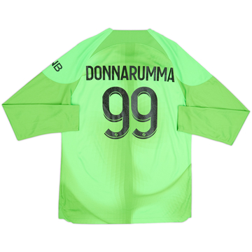 2022-23 Paris Saint-Germain GK Shirt Donnarumma #99 - 10/10 - (M)