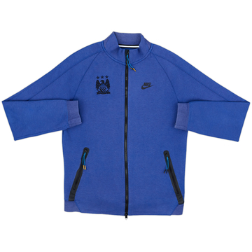 2014-15 Manchester City Nike Tech Fleece Track Jacket - 6/10 - (S)