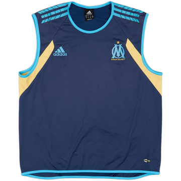 2005-06 Olympique Marseille adidas Training Vest - 9/10 - (L/XL)